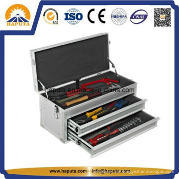 Aluminium-tragbares Werkzeug-Kiste mit 2 Schubladen (HT-1227)